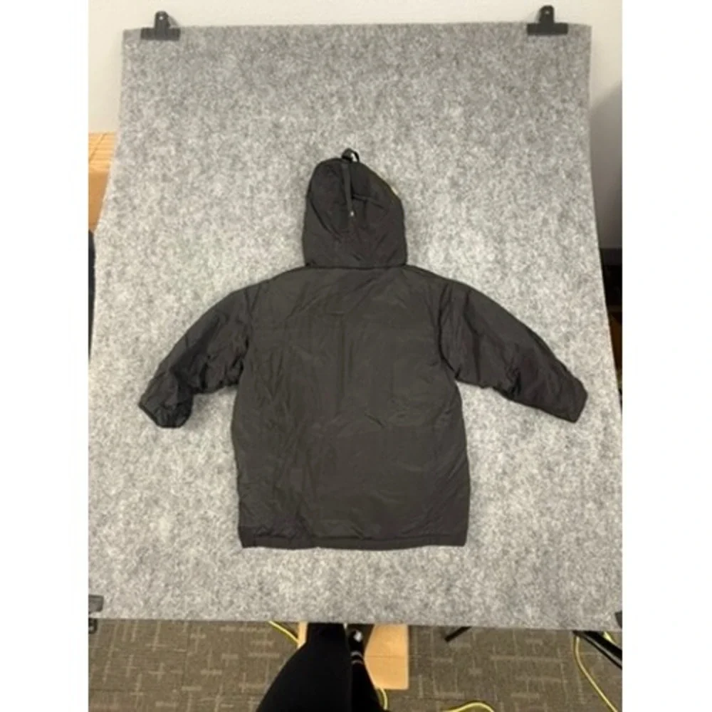 Enyce Clothing‎ Company Kids Black Hooded Parka Jacket Faux Fur Trim Size 6